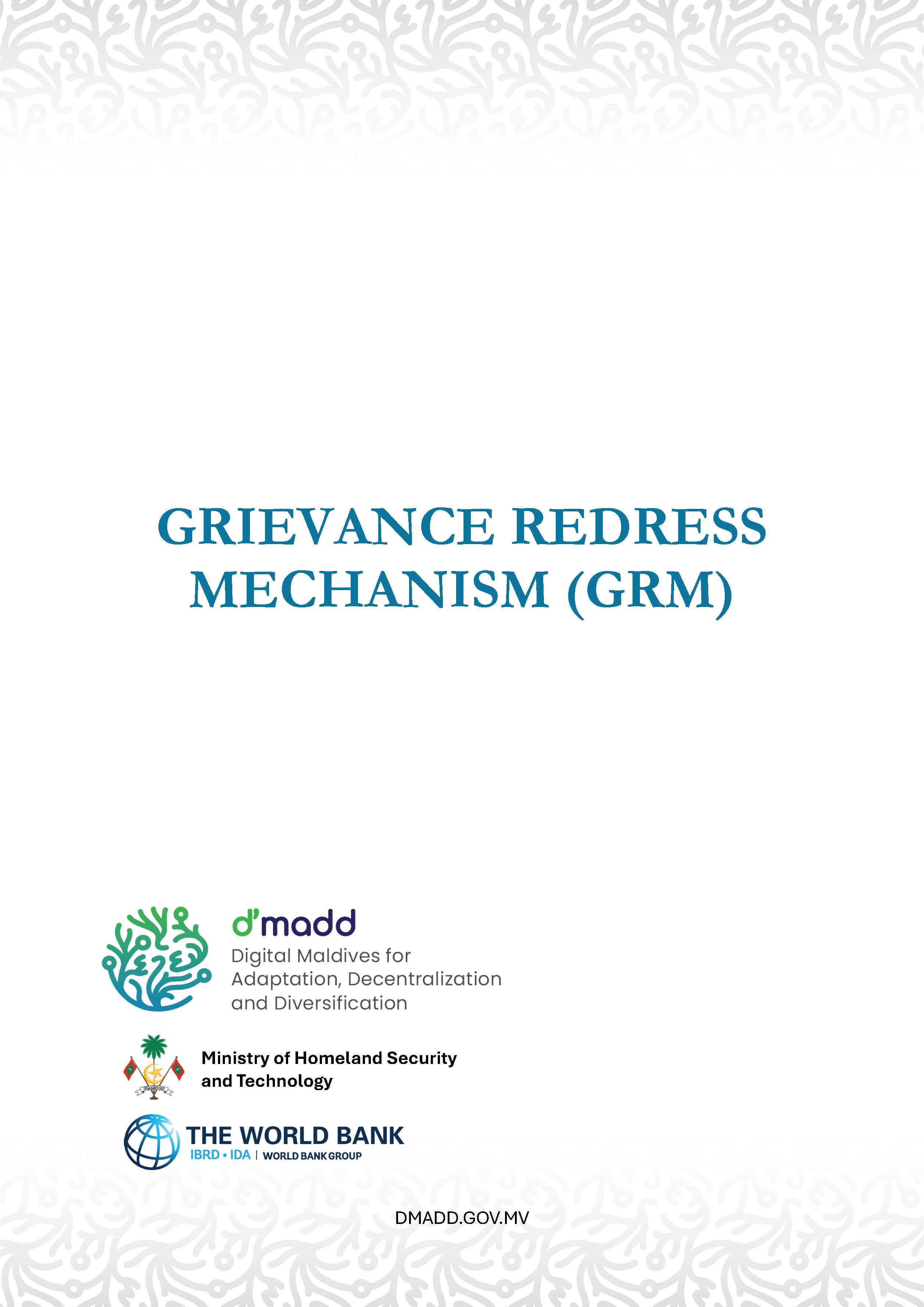 Grievance Redress Mechanism