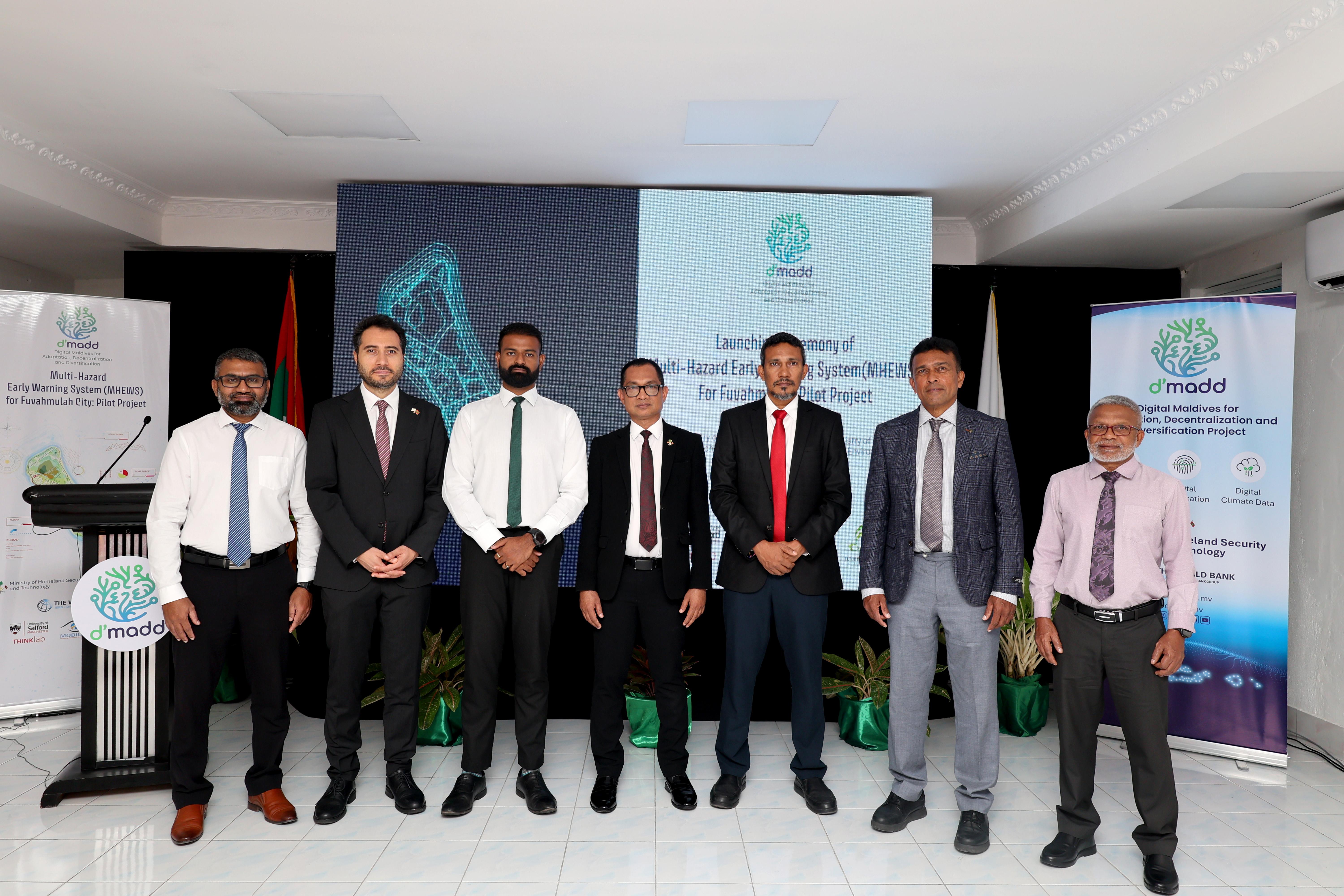 Official Launch of the First Phase of the MHEWS Pilot in Fuvahmulah City