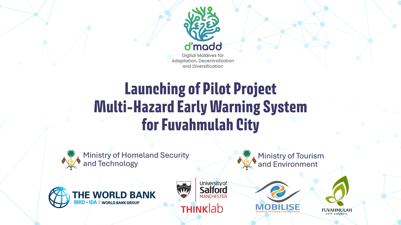 Multi-Hazard Early Warning System (MHEWS) for Fuvahmulah City - Intro Video