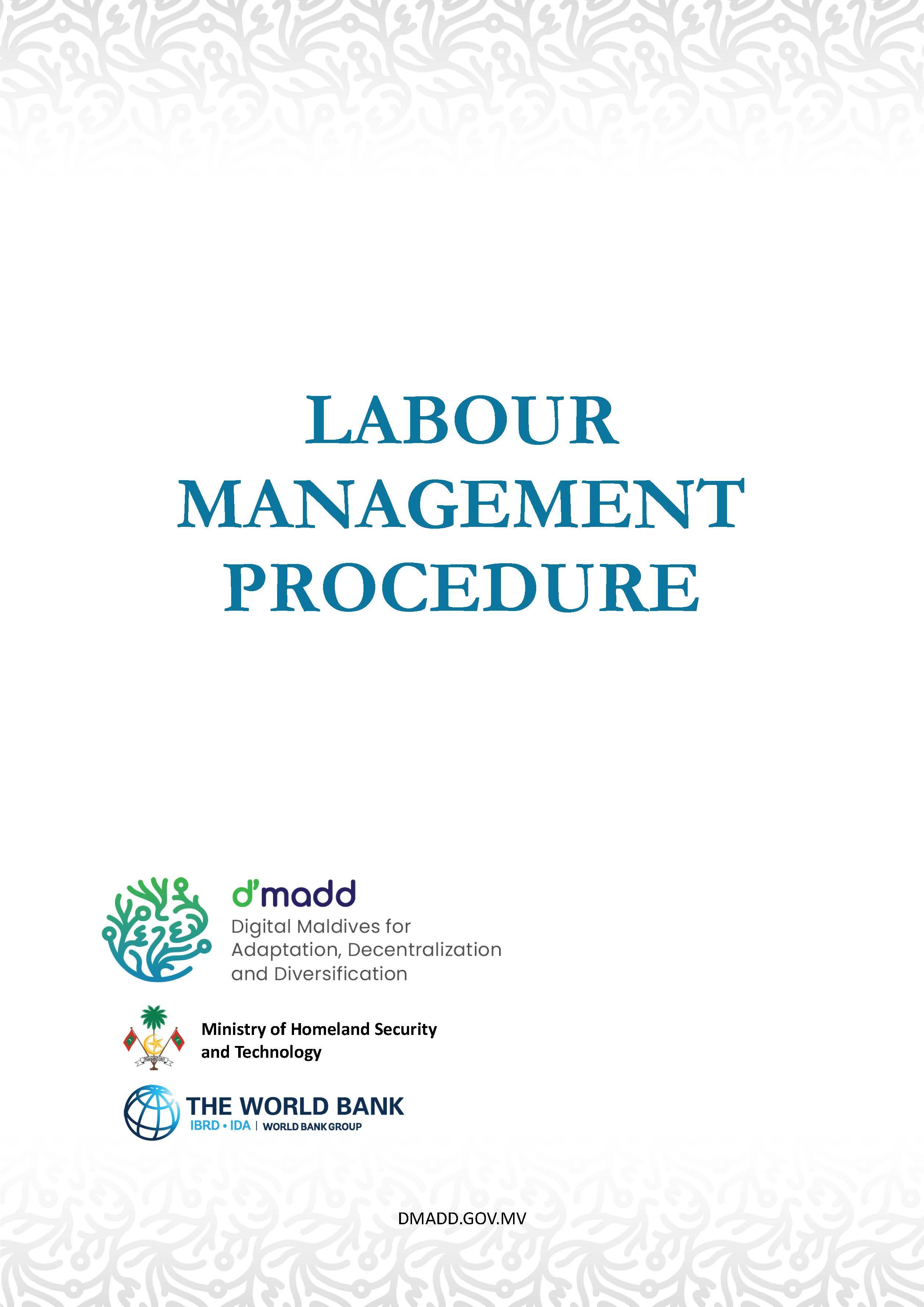 Labour Management Procedure - DMADD project