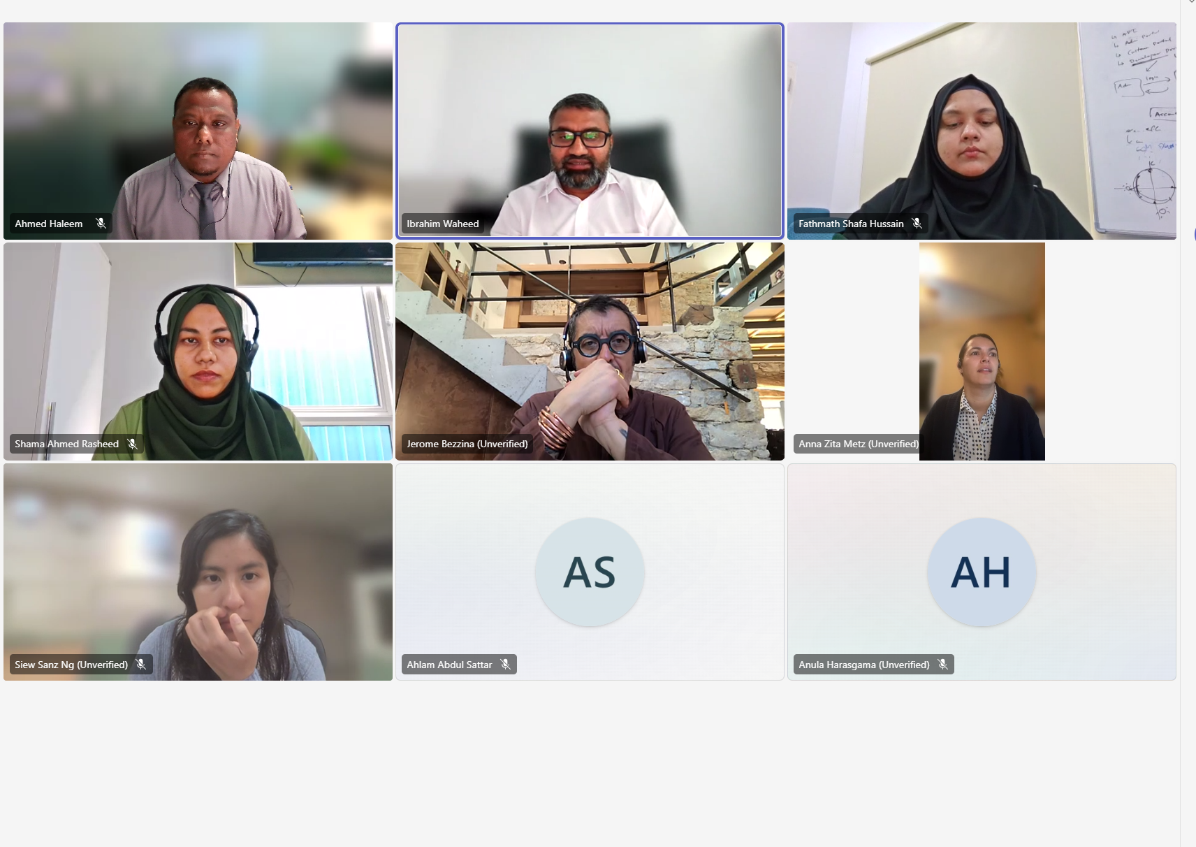The World Bank Virtual Mission Meets with the D’MADD PMU