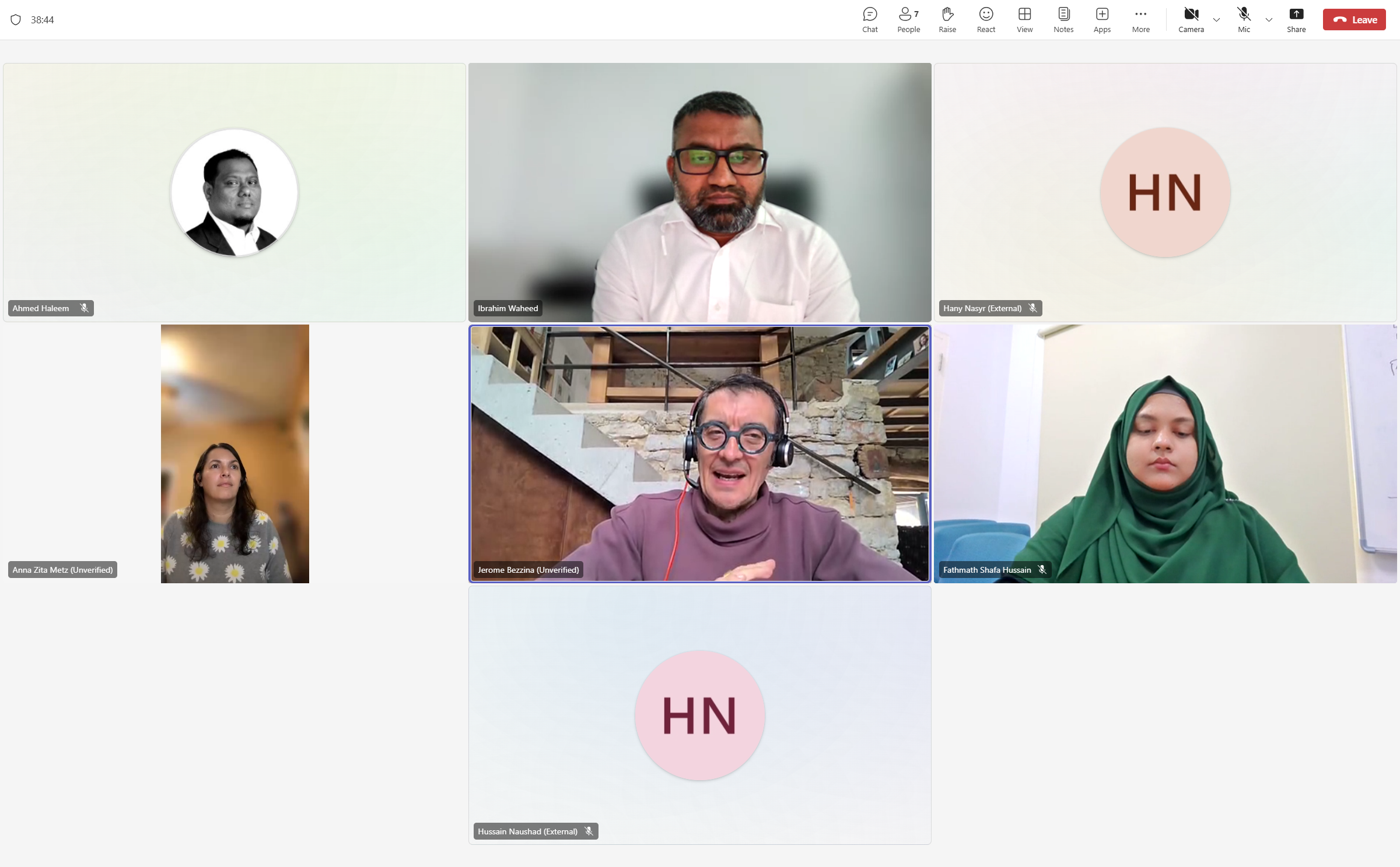 DMADD - The World Bank Virtual Mission Meets with NCIT
